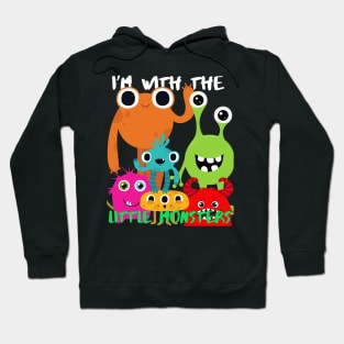 Funny Halloween Monsters; I’m with the Little Monsters Hoodie